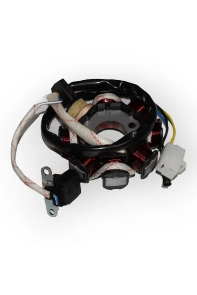 ÇELİKMOTO GY6 50CC STATÖR 8 Lİ TEK BOBİN #SCT 092A