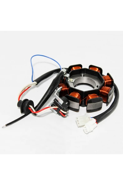 CTVR YAMAHA YBR 125 STATÖR 8 Lİ 2006 2008 Y.M OEM #20007 ürün görseli 1