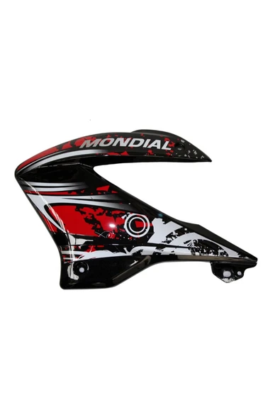 ÇELİKMOTO MONDIAL X-TREME MAX BENZIN DEPO SOL PLASTIK KAP SIYAH #Y4MON0860A0101 ürün görseli 1