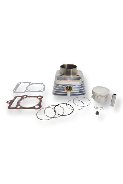 ÇELİKMOTO SİLİNDİR KOMPLE 13 PERNO [63.50 mm] [YÜK - 69mm] GRİ - CG - ÇİTA #53562
