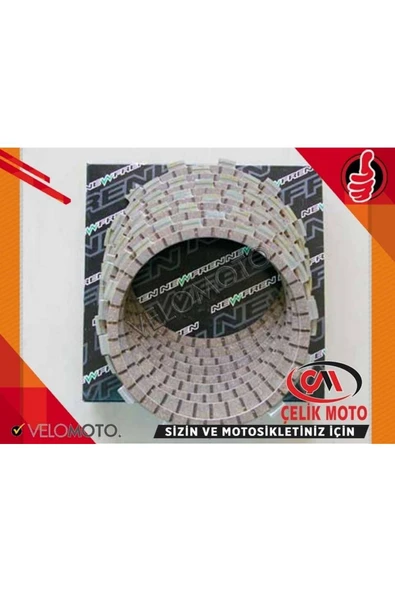 ÇELİKMOTO NEWFREN DEBRIYAJ BALATA SETI YAMAHA YZF-R1 1998 MODEL UYUMLU #436-128