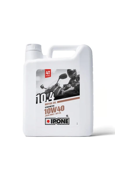 Ipone 10.4 4T 10W40 SENTETİK MOTOSİKLET YAĞI 4 LİTRE #A4IPNSRVSA2017