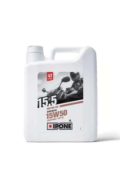 Ipone 15.5 15W50 4T SENTETİK MOTOSİKLET YAĞI 4 LİTRE #800063