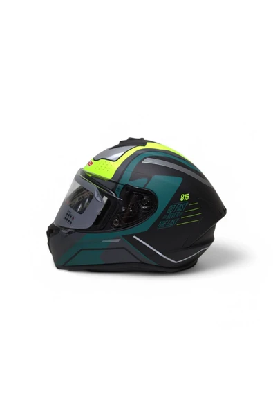 RS2 Kapalı Kask (SİYAH/YEŞİL/MAVİ) #rs320 32010/2