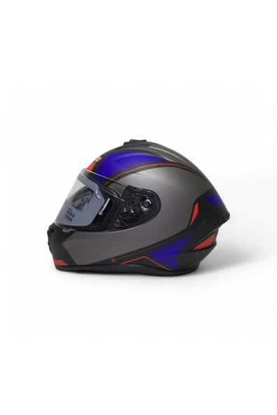RS2 Kapali Kask (gri̇/mavi̇/si̇yah/kirmizi) [xxl]