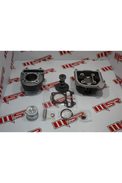 ÇELİKMOTO GY6 50 CC 47 Mm SİLİNDİR-KAPAK-EKSANTRİK SET DQ SÜBAP #SCT 090