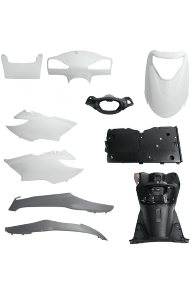 TÜRKMOPET RKS Spontini Grenaj Kaporta Seti Beyaz ürün görseli 1