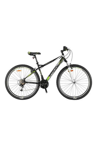 Kron VORTEX 4.0 - 29" MTB - 16' - 21 Vites - V.B. - Mat Siyah-Neon Sarı/Gri  #KRN21-502 ürün görseli 1