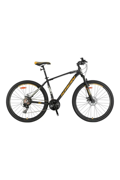 Kron XC 75 - 27,5" MTB - 18' - 21 Vites - V.B. - Mat Siyah-Neon Turuncu\Bej #KRN25-060 - 1