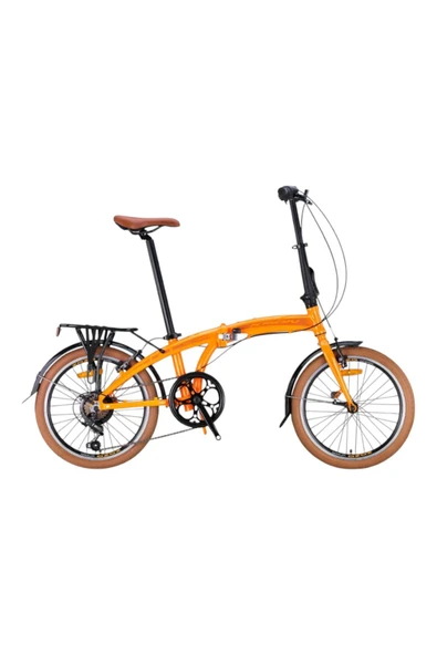 Kron FD 750 - 20'' - 7 VİTES - V.B - MAT BEJ-NEON TURUNCU/SİYAH #KRN24-047