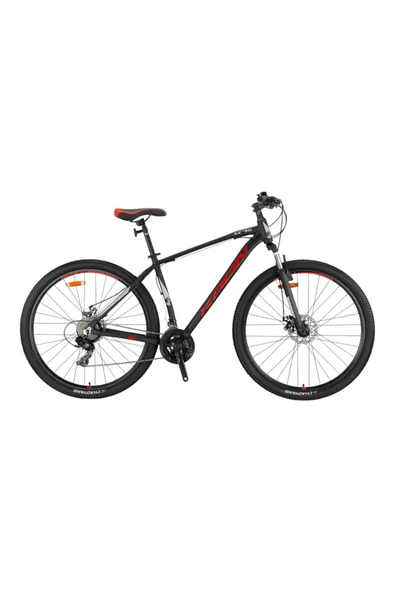 Kron Xc 75 - 26" Mtb - 14' - 21 Vites - M.disc - Mat Siyah-kırmızı\bej #krn25-055
