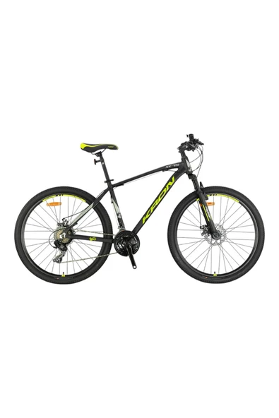 Kron XC 75 - 27,5" MTB - 18' - 21 Vites - V.B. - Mat Siyah-Neon Sarı\Bej #KRN25-062