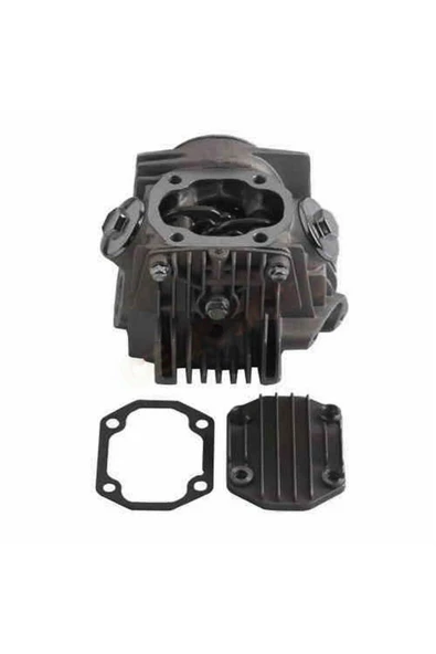 ÇELİKMOTO SİLİNDİR ÜST KAPAK KOMPLE 110cc CUB [KATALİZATÖR ÇIKIŞLI] #52701