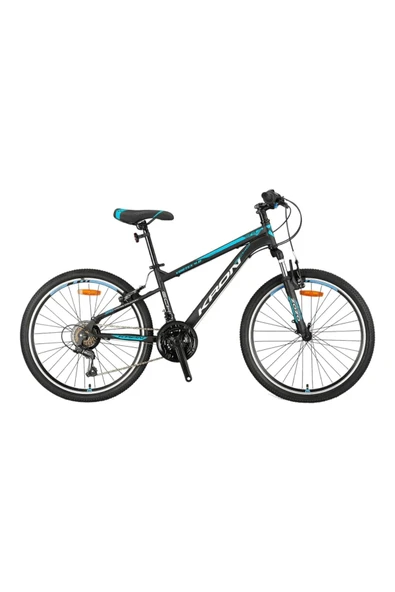 Kron VORTEX 4.0 - 20" MTB - 13' - 21 Vites - V.B. - Mat Siyah-Gri/Mavi  #KRN23-015