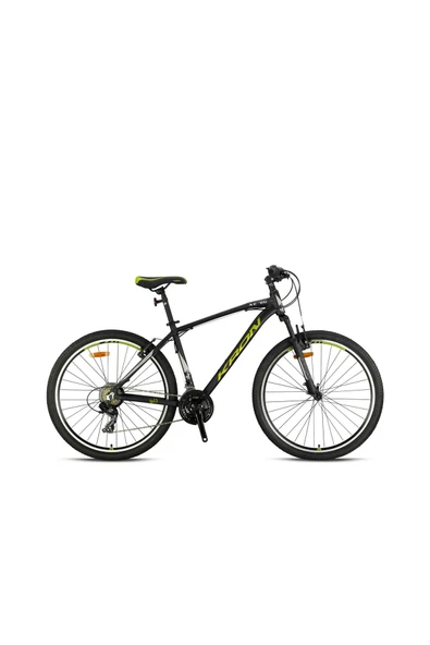 Kron XC 75 26 JANT MTB - 14' - 21 Vites - V.B. - Mat Siyah-Neon Sarı/Bej