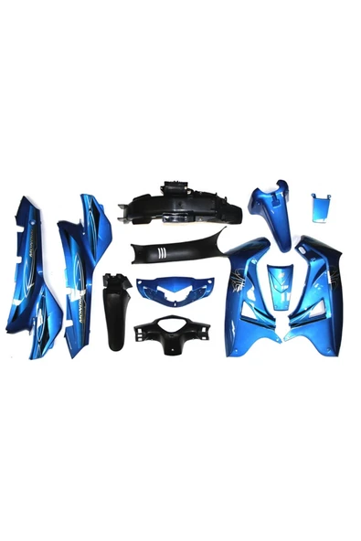 ÇELİKMOTO MONDIAL SFC 100 (BASICX) KARENAJ KOMPLE (MAVI) #Y4MON0710A0103 ürün görseli 1