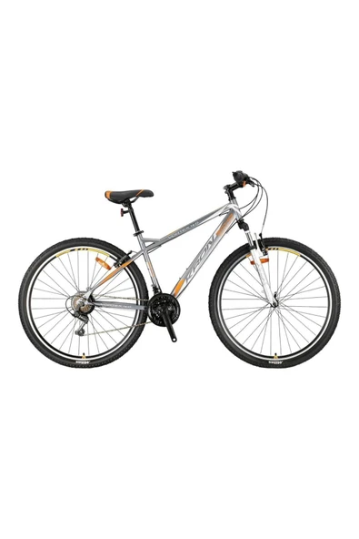 Kron VORTEX 4.0 - 29" MTB - 16' - 21 Vites - V.B. - Mat Füme-Neon Turuncu/Gri  #KRN21-500