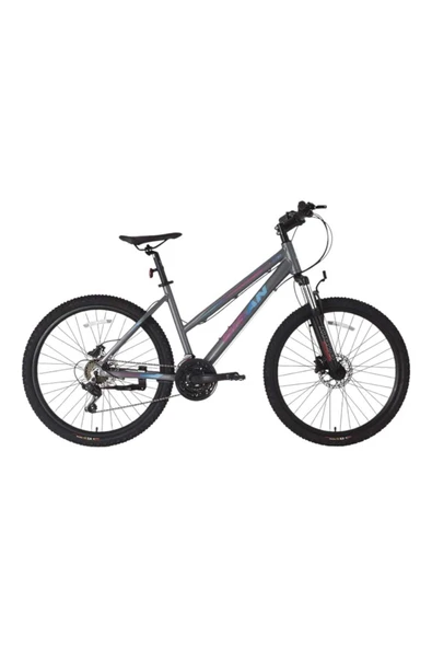 Bisan ATHENA HD-24 Ürün Rengi: METALİK GRİ Kadro: 19'' - 48 CM Vites: 3x7 VİTES Tekerlek: 27,5'' ürün görseli 1