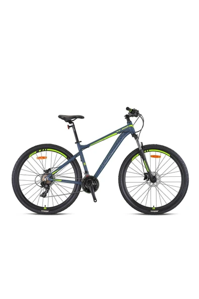 Kron Xc 100 - 29" Mtb - 18' - 21 Vites - H.dısc - Mat Gri-gri/neon Sarı