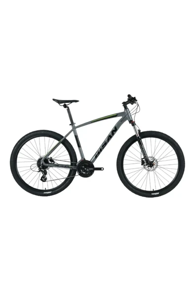 Bisan MTX 7300-24 Ürün Rengi: METALİK GRİ Kadro: 17" - 43 CM Vites: 3x8 VİTES Tekerlek: 27.5"