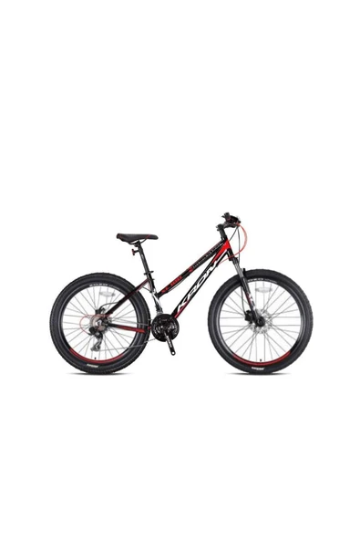 Kron Xc 100 - 27.5" Mtb Lady - 15' - 21 Vites - H.disc - Siyah-gri/kırmızı