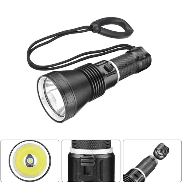 4200 Lümen Profesyonel Şarjlı El Feneri Wt-655 Tg-53-vice/(1395) 958 - Resim 5