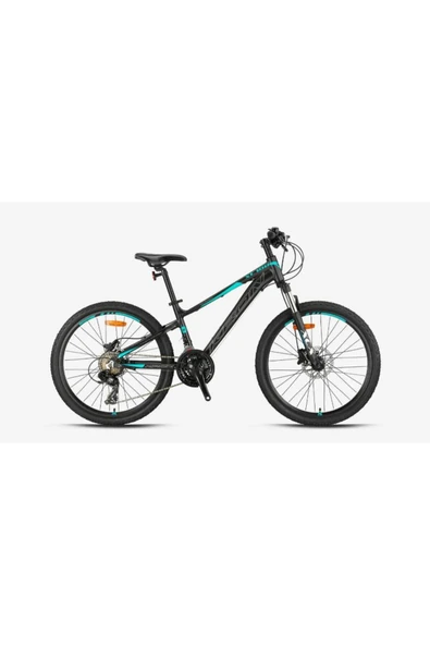 Kron Xc 100 - 26" Mtb - 15' - 21 Vites - H.dısc - Mat Siyah-gri/turkuaz