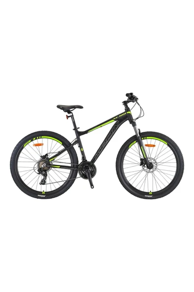 Kron XC 100 - 27.5" MTB Lady - 19' - 21 Vites - H.DISC - Mat Siyah-Gri/Neon Sarı ürün görseli 1