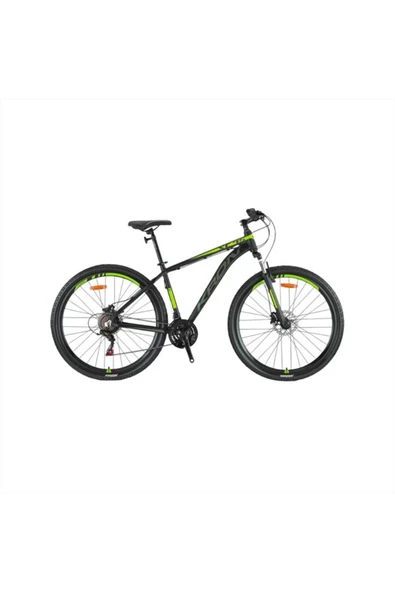 Kron XC 75 - 29" MTB - 19' - 21 Vites - H.DISC - Mat Siyah-Neon Sari/Füme #KRN23-374 - 1