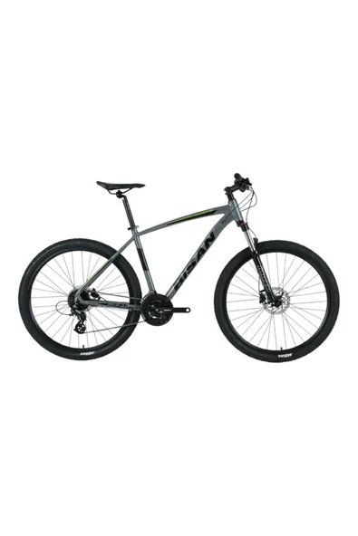 Bisan MTX 7300-24 Ürün Rengi: METALİK GRİ Kadro: 19'' - 48 CM Vites: 3x8 VİTES Tekerlek: 29''
