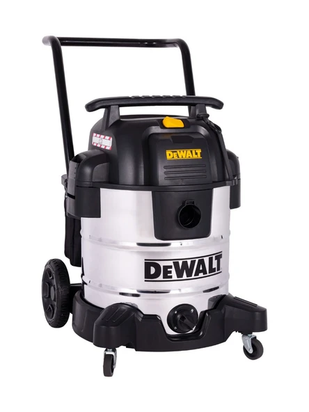 Dewalt DXV50S 1300W 50LT Paslanmaz Islak ve Kuru Elektrikli Süpürge