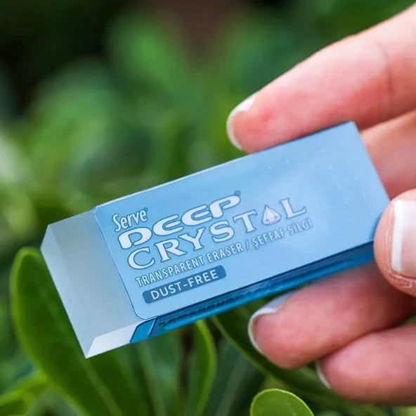 Serve Deep Crystal Şeffaf Silgi No:30 1 Adet - 2