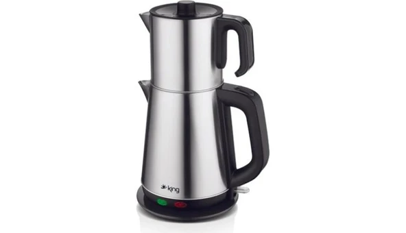 King Sonat KCM333 1500 W Çelik Çay Makinesi