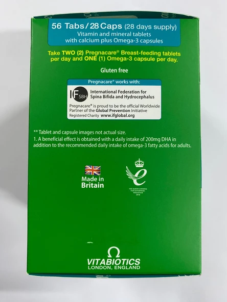 Pregnacare Breast-Feeding 56 Tablet 28 Kapsül