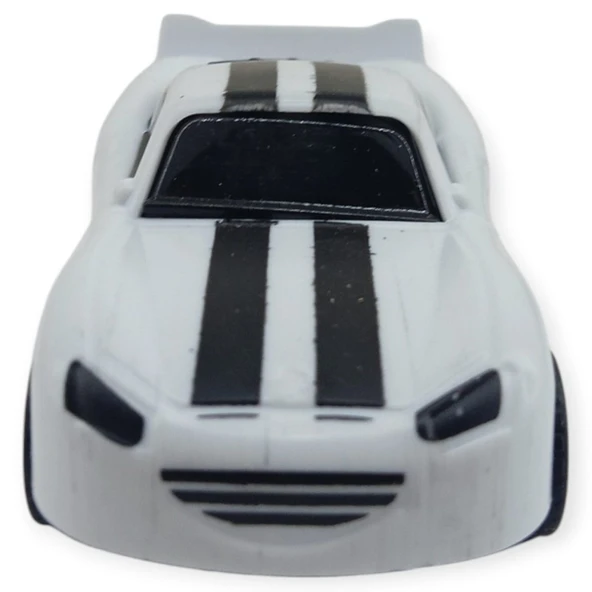 Çek Bırak Nascar Arabası 10.5 Cm - BP-035-BEYAZ - 3