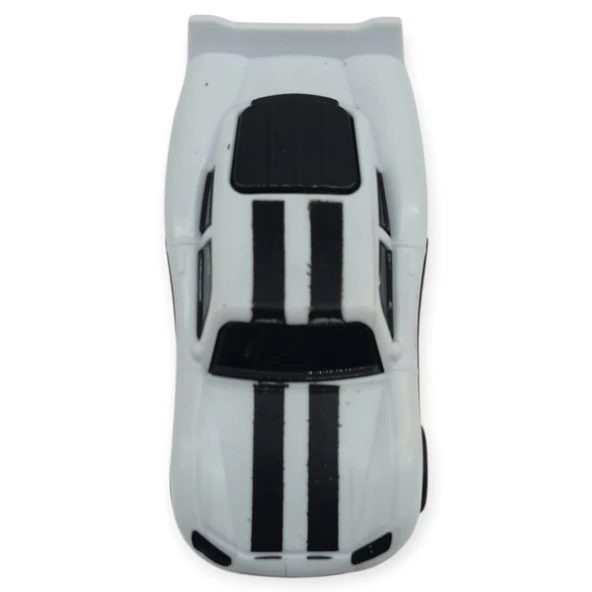 Çek Bırak Nascar Arabası 10.5 Cm - BP-035-BEYAZ - 2