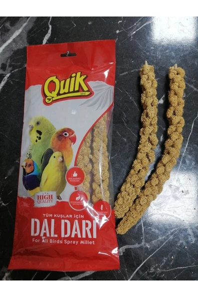 Quik Kuşlar Için Doğal Darı 120 Gr 1 Adet