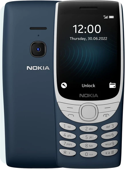 Nokia 8210 Tuşlu Cep Telefonu (2 Yıl Türkiye Distribütör Garantili)