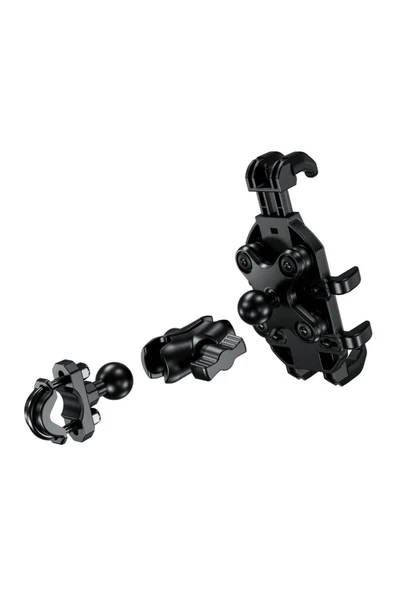 Nukrotech M20 Titreşim Modüllü Motosiklet Telefon Tutucu - 7