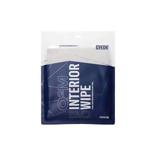 GYEON Q²M InteriorWipe EVO İç Yüzey Detaylı Temizlik Bezi 2'li Paket 40x40 cm