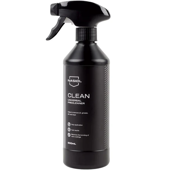 Nasiol Clean Seramik Kaplama Öncesi Yüzey Temizleyici-Genel Temizleme 500 ml