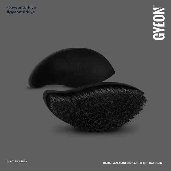 GYEON Q²M Tire Brush Dayanıklı Lastik Davlumbaz Temizlik Fırçası - 2