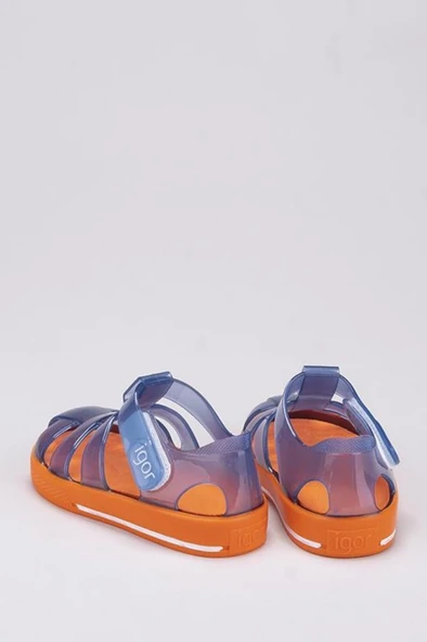İgor S10270-016 STAR BICOLOR Unisex Çocuk Sandalet Laci Turuncu 18-30 - 3