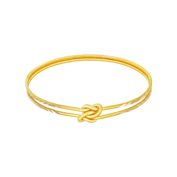 15 gr 22 Ayar Düğüm Başak Bilezik ürün görseli 1