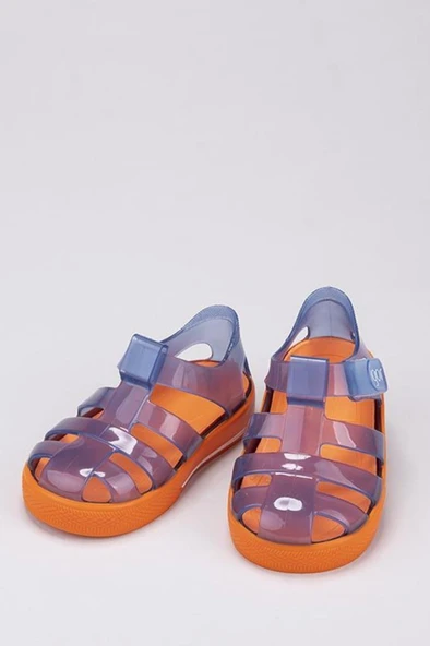 İgor S10270-016 STAR BICOLOR Unisex Çocuk Sandalet Laci Turuncu 18-30 - 2