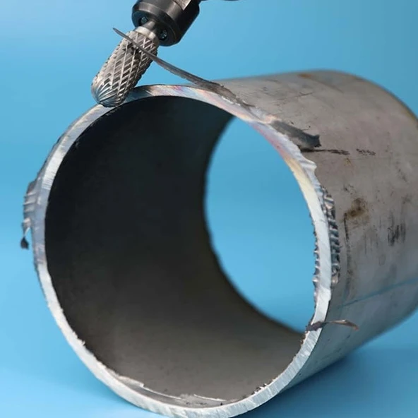 5 Parça Freze Uç Törpü Uç Kalıpçı Taşlama Seti Metal Demir Oyma Zımparalama Ucu Matkap Uyumlu - 5