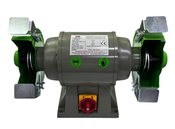 Gürmaksan Zımpara Taş Motoru MONOFAZE-150 mm