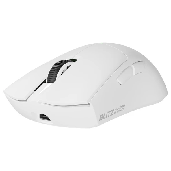 Rampage BLITZ ULTIMATE 8K BT+Wired+2.4G Beyaz Kablosuz PAW3950 NORDIC 52840 MCU Gaming Oyuncu Mouse - 3