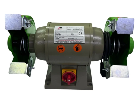 Gürmaksan Zımpara Taş Motoru MONOFAZE-175 mm