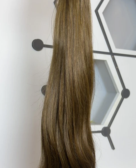 HairPim Professional (0.8 Gr) Kahve 50 Adet 70 Cm Yeni Nesil Kaynak Saç HP350 - 3